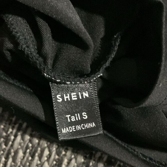 SHEIN tank black cropped - Picture 3 of 3